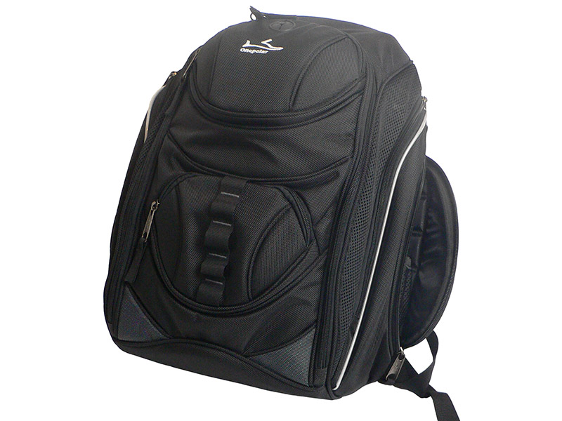 Рюкзак для ноутбука ONEPOLAR (ВАНПОЛАР) W1327. Боковые карманы.
